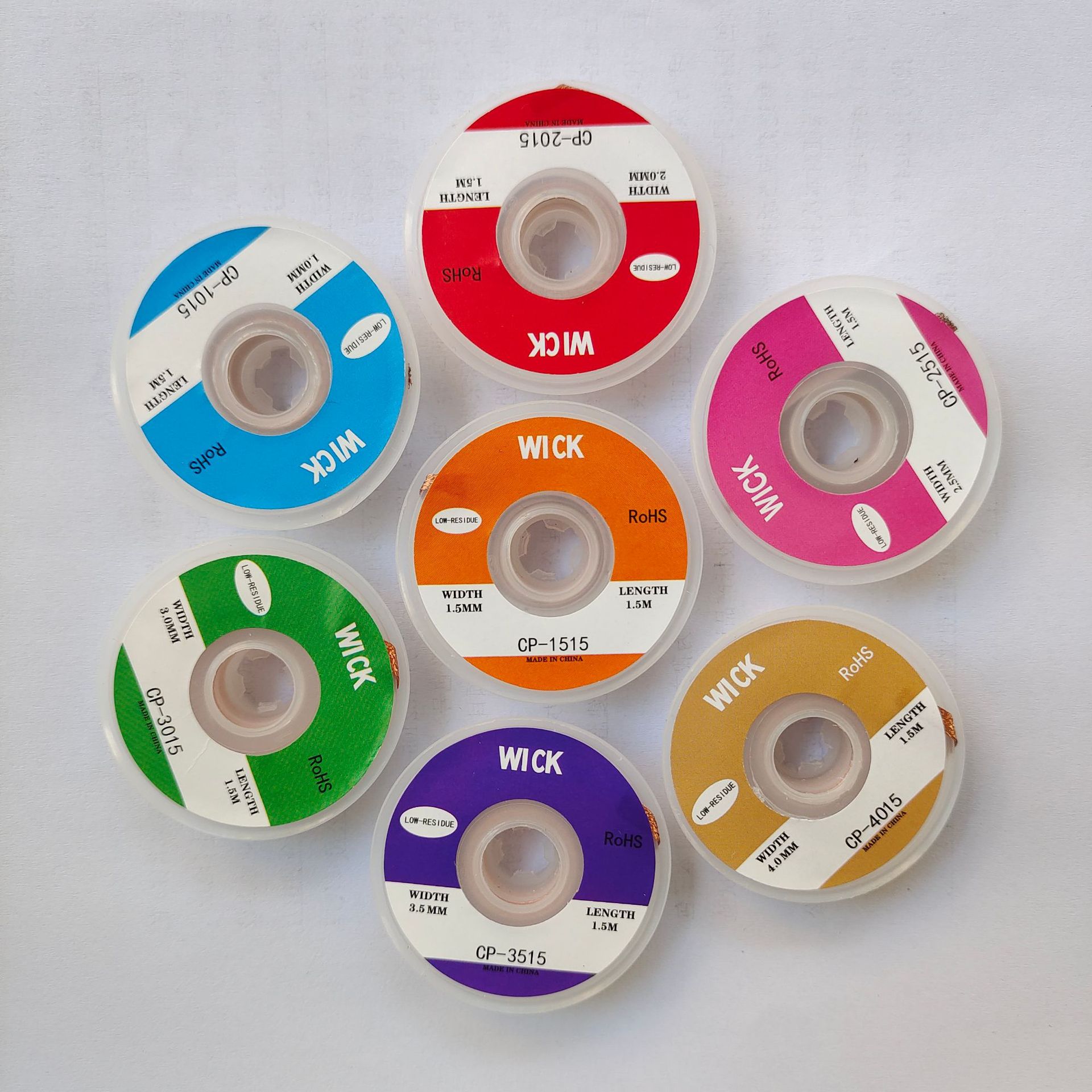 Dây hút chì Wick CP-1015, 1515, 2015, 2515, 3015, 3515, 4015