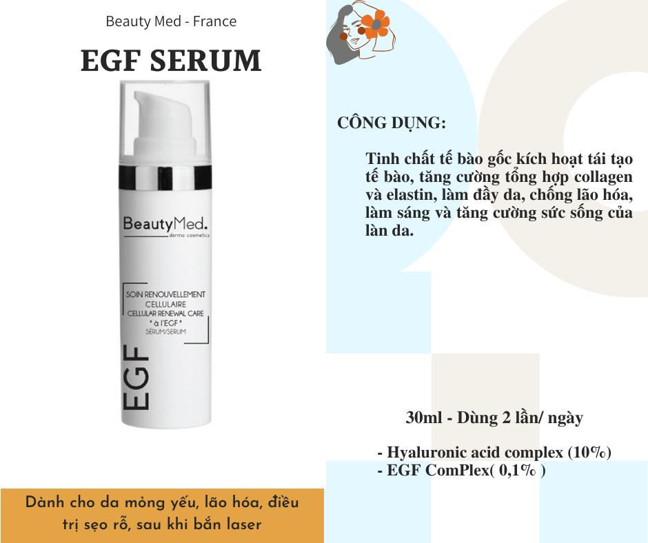 Tinh chất tế bào gốc EGF Beauty Med