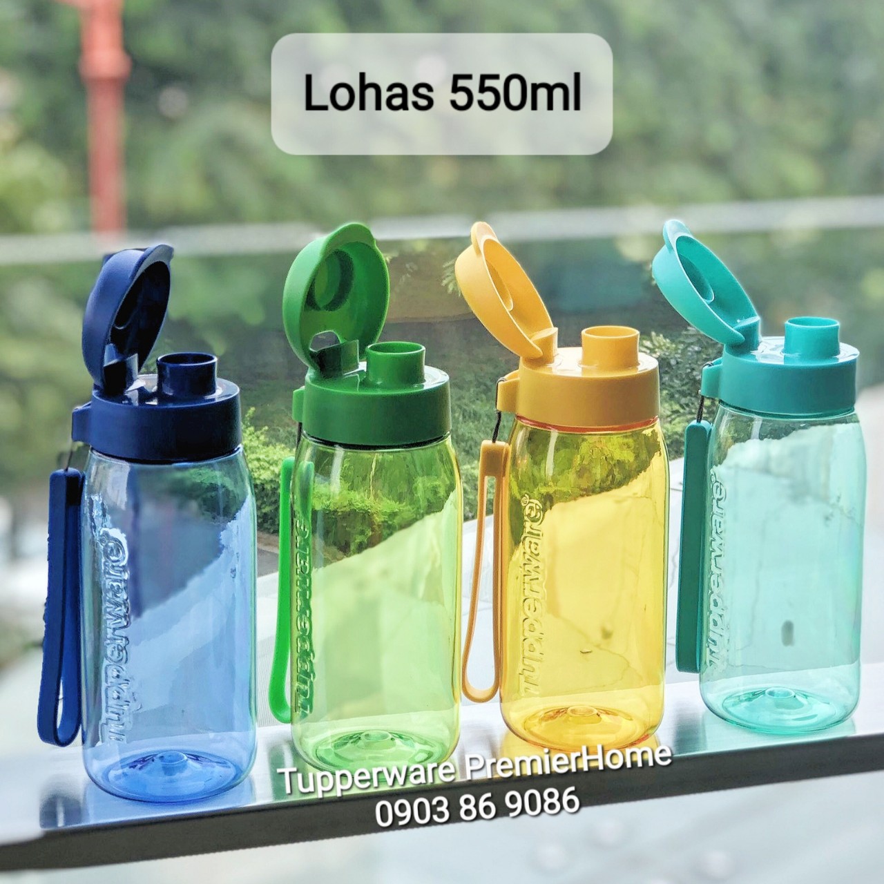 Bình nước Tupperware Lohas Flask 550ml màu mới giá/bình