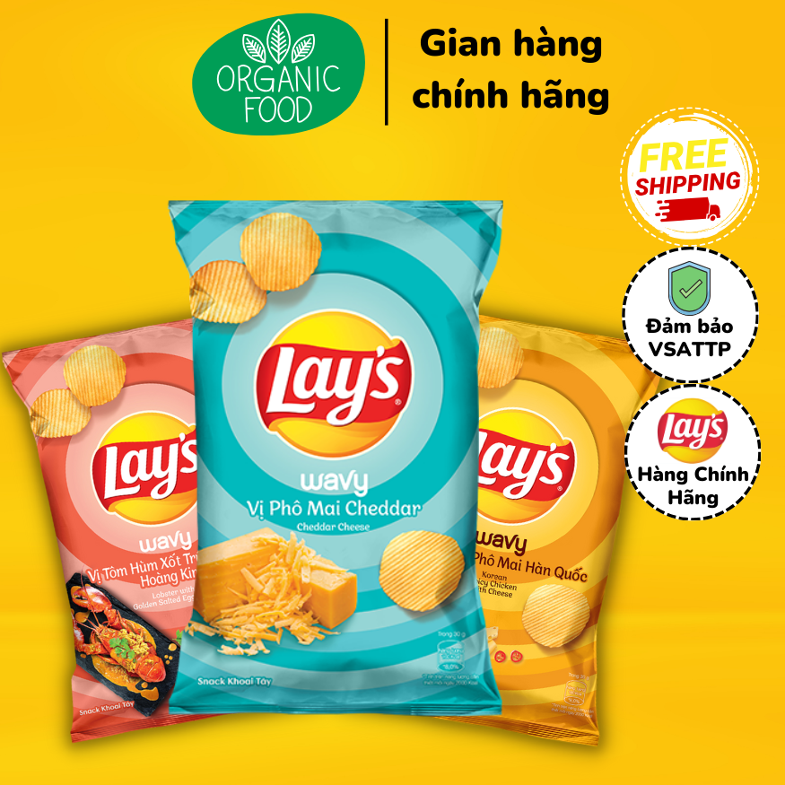 Bánh Snack khoai tây Lay's