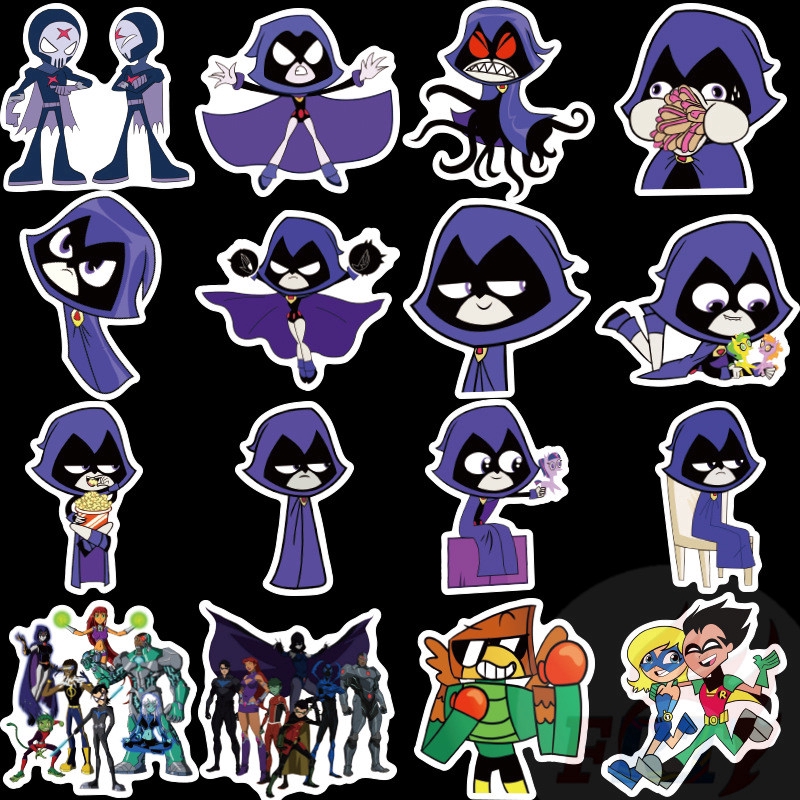 Set 30-60 Sticker Teen Titans Go!