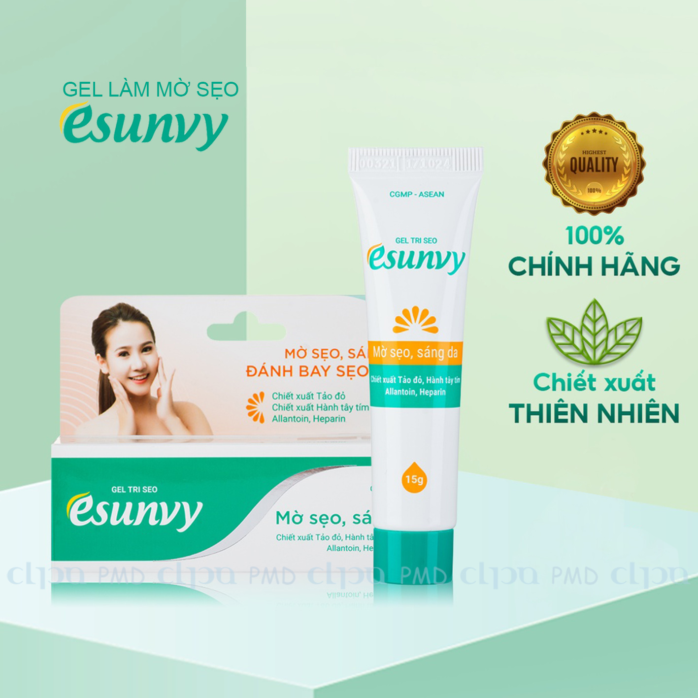 GEL LÀM MỜ SẸO ESUNVY 15G