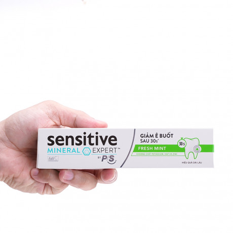 Kem đánh răng giảm ê buốt bạc hà P/S Sensitive Expert Fresh Mint (100g)