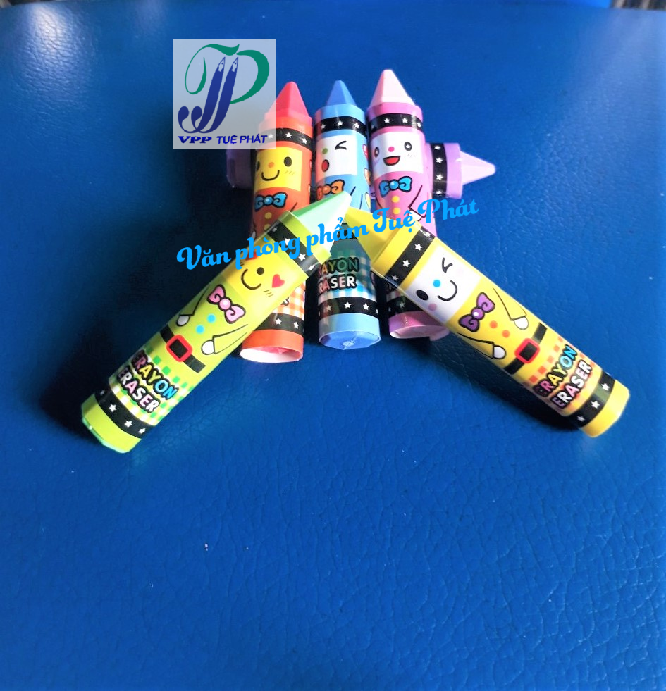 Set 5 túi gôm hình cây bút chì