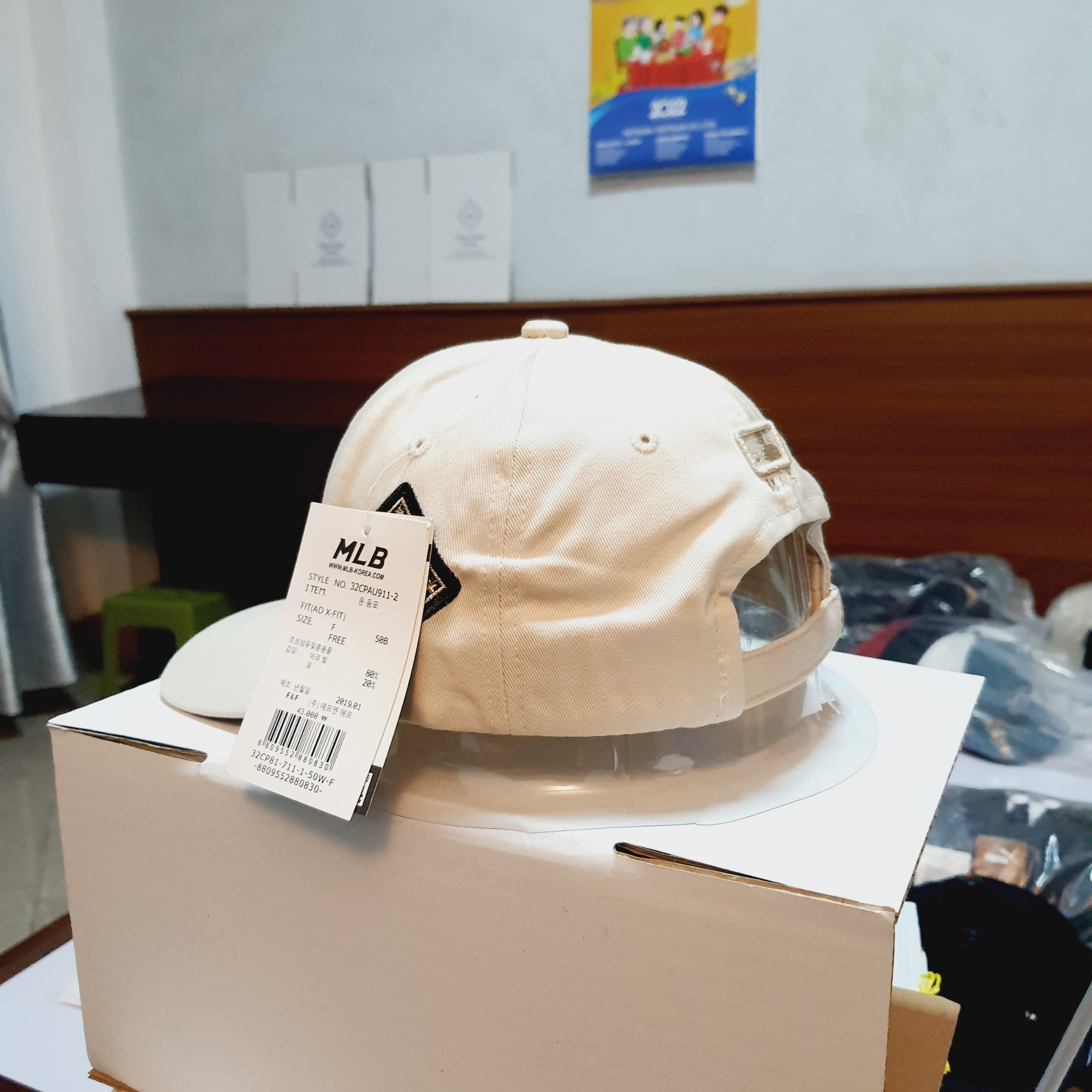 Hat NY embroidery high-end form đẹp personality (hy)