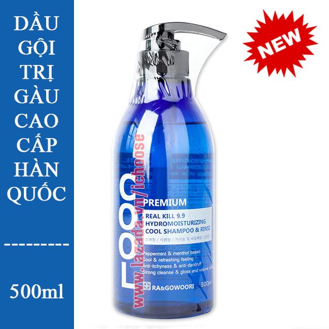 >> SO SÁNH GIÁ DẦU GỘI TRỊ GÀU ACM | Shopee Lazada Sendo Tiki 20 Dầu gội trị gàu 2in1 Ra&Gowoori Real Kill 9.9 - Đánh bay gàu, chất nhờn và bụi bẩn