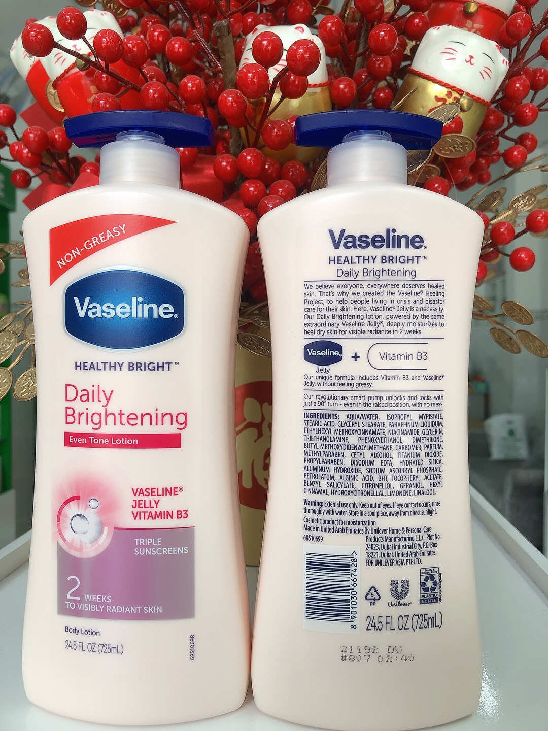 Sữa Dưỡng Thể Vaseline Body Lotion 725ml