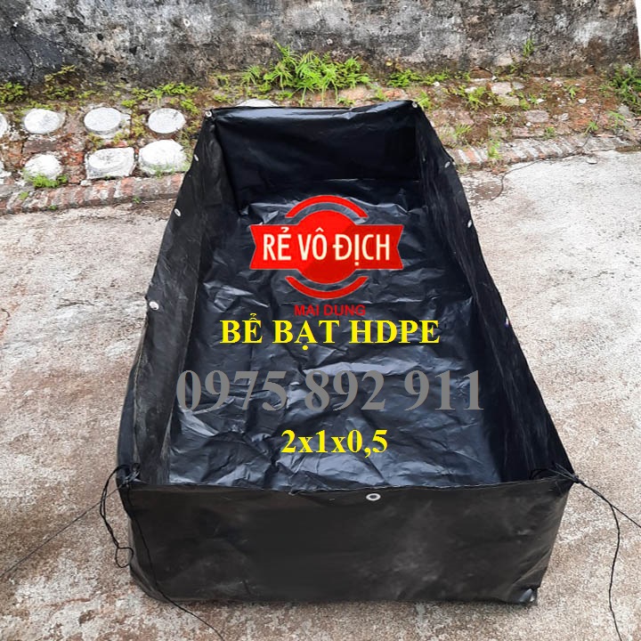 Bể bạt nuôi ốc , ếch , cá , lươn - loại HDPE