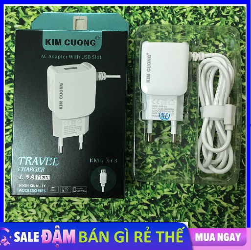 [HCM]Bộ Sạc Android - Sạc Kim Cương KMG 813 - 823