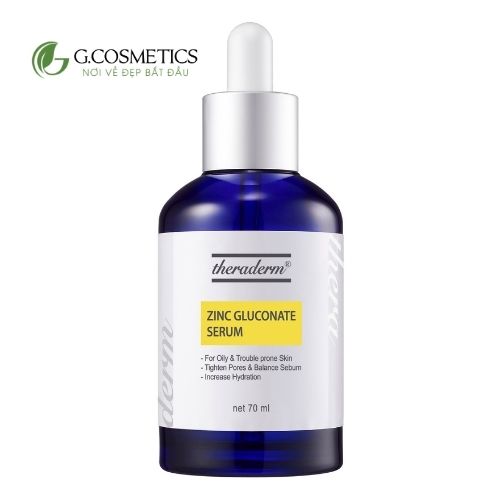 Serum Theraderm Zinc Gluconate kiềm dầu 70ml