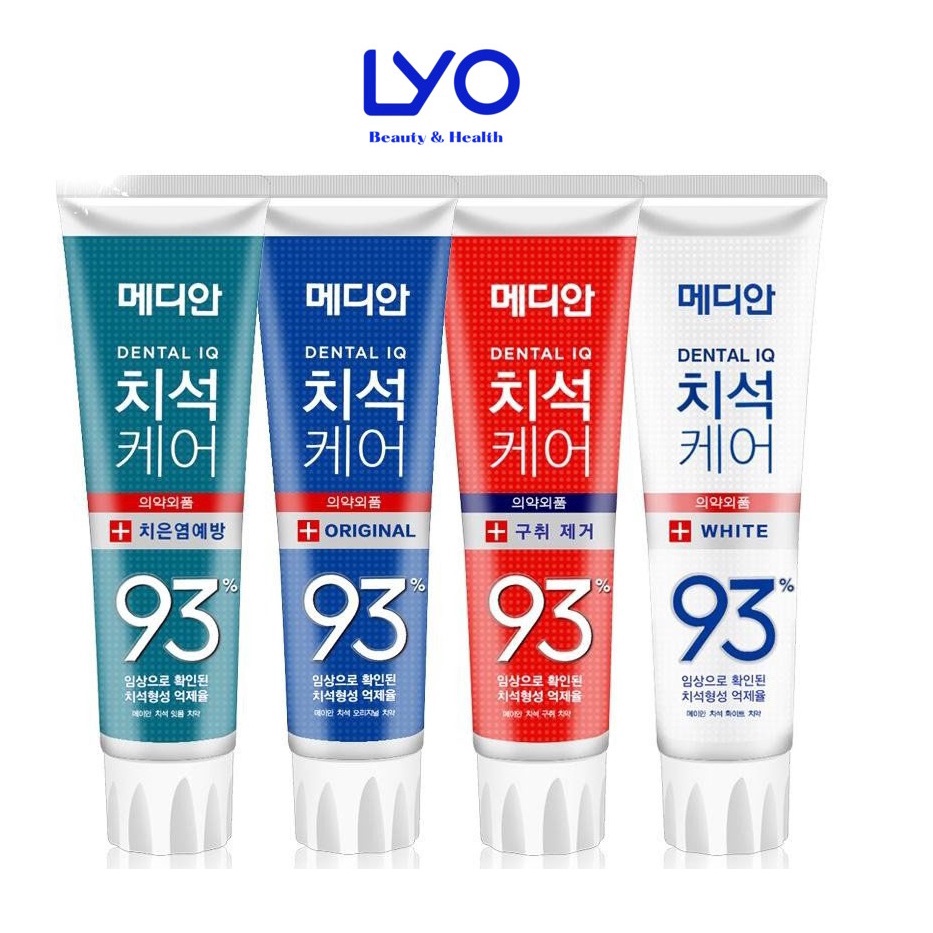 Kem đánh trắng răng Median 93% Tooth - Paste 120gr