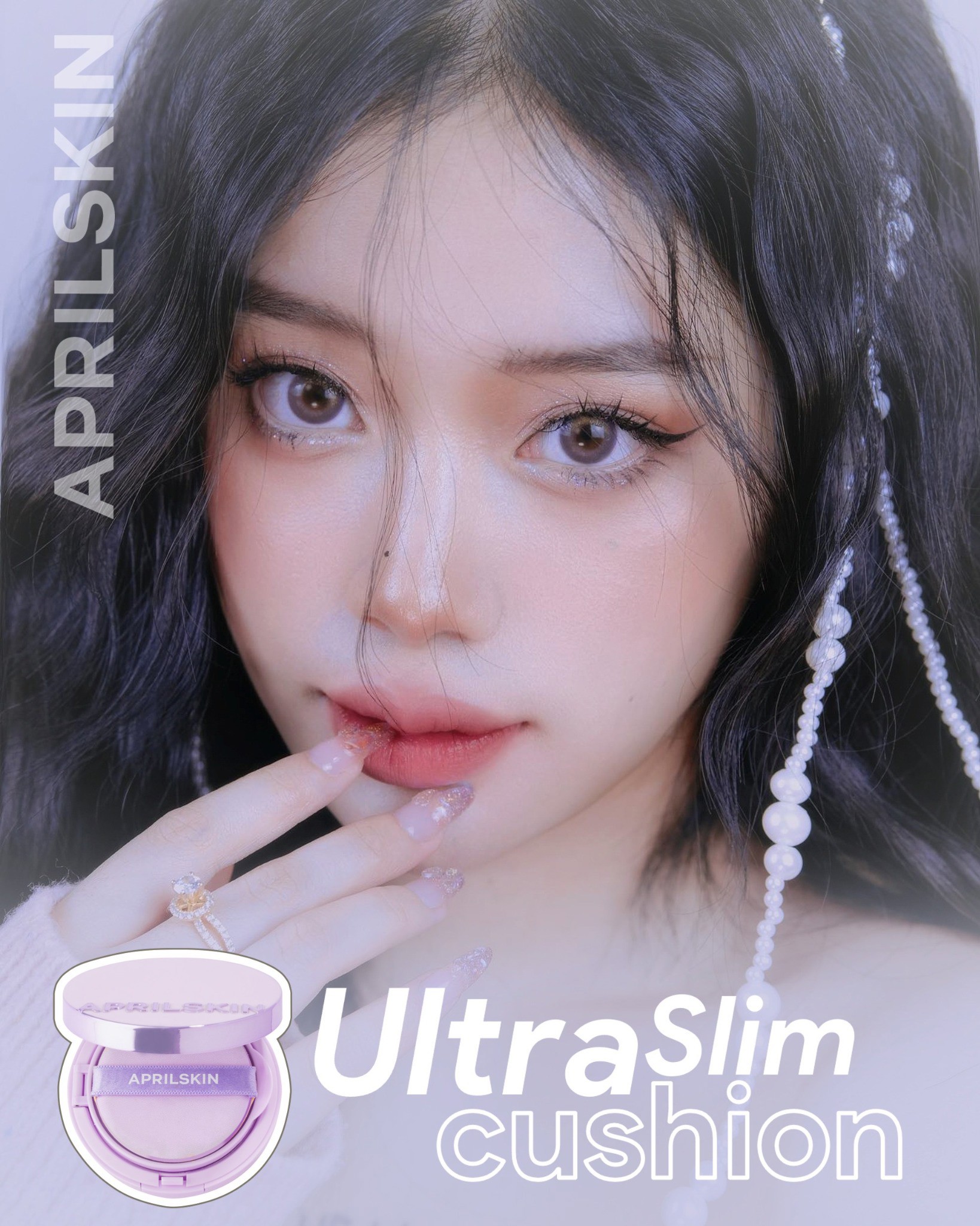 Phấn nước April Skin Ultra Slim Cushion + Refill