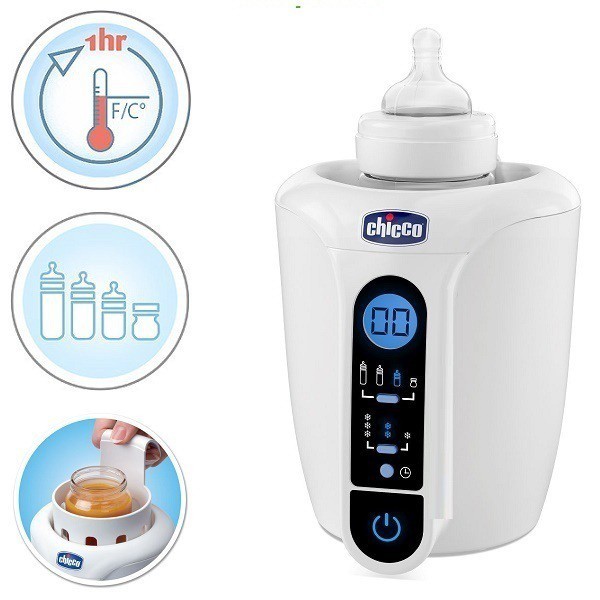 [Tặng quà] Máy Hâm Sữa Và Thức Ăn Điện Tử 7390 Chicco ( Tặng 05 túi trữ sữa)