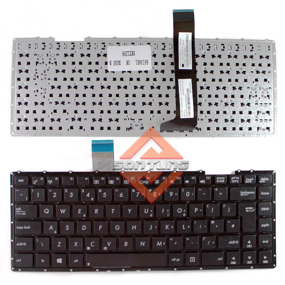 BÀN PHÍM LAPTOP ASUS X450 X450C X450CA X452 X450CP P450L E450l K450 HÀNG