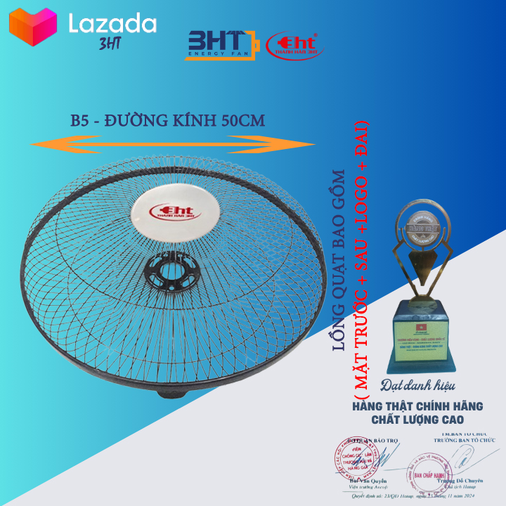 10 Bộ lồng quạt 30cm và 40cm.