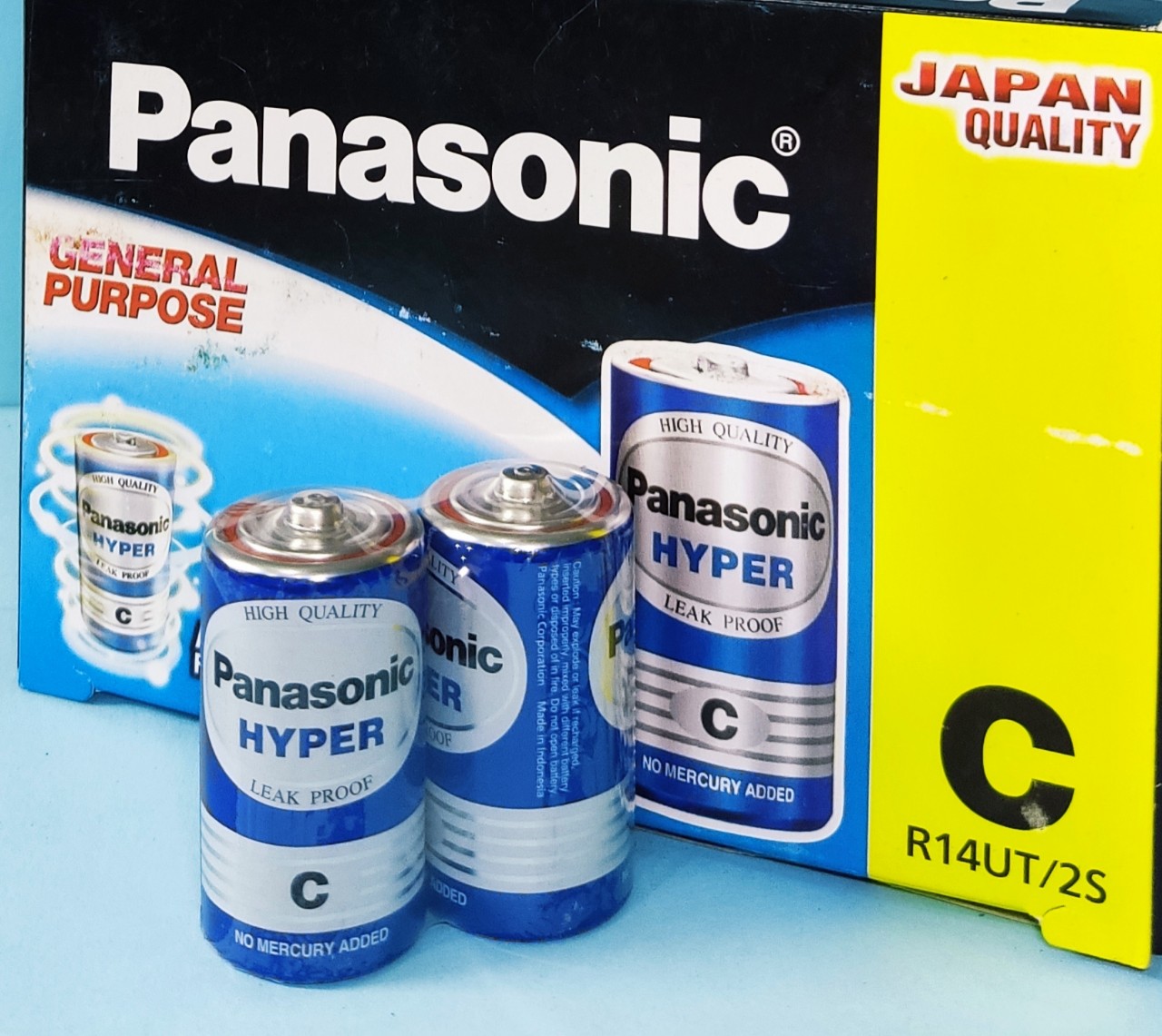PANASONIC pin size C (cỡ trung) 1.5V