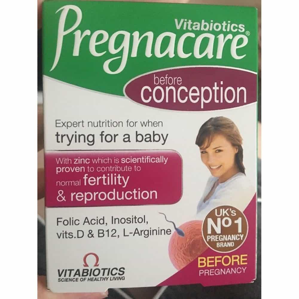 Viên bổ cho phụ nữ trước khi mang thai Vitabiotics Pregnacare Before Conception 30 viên -