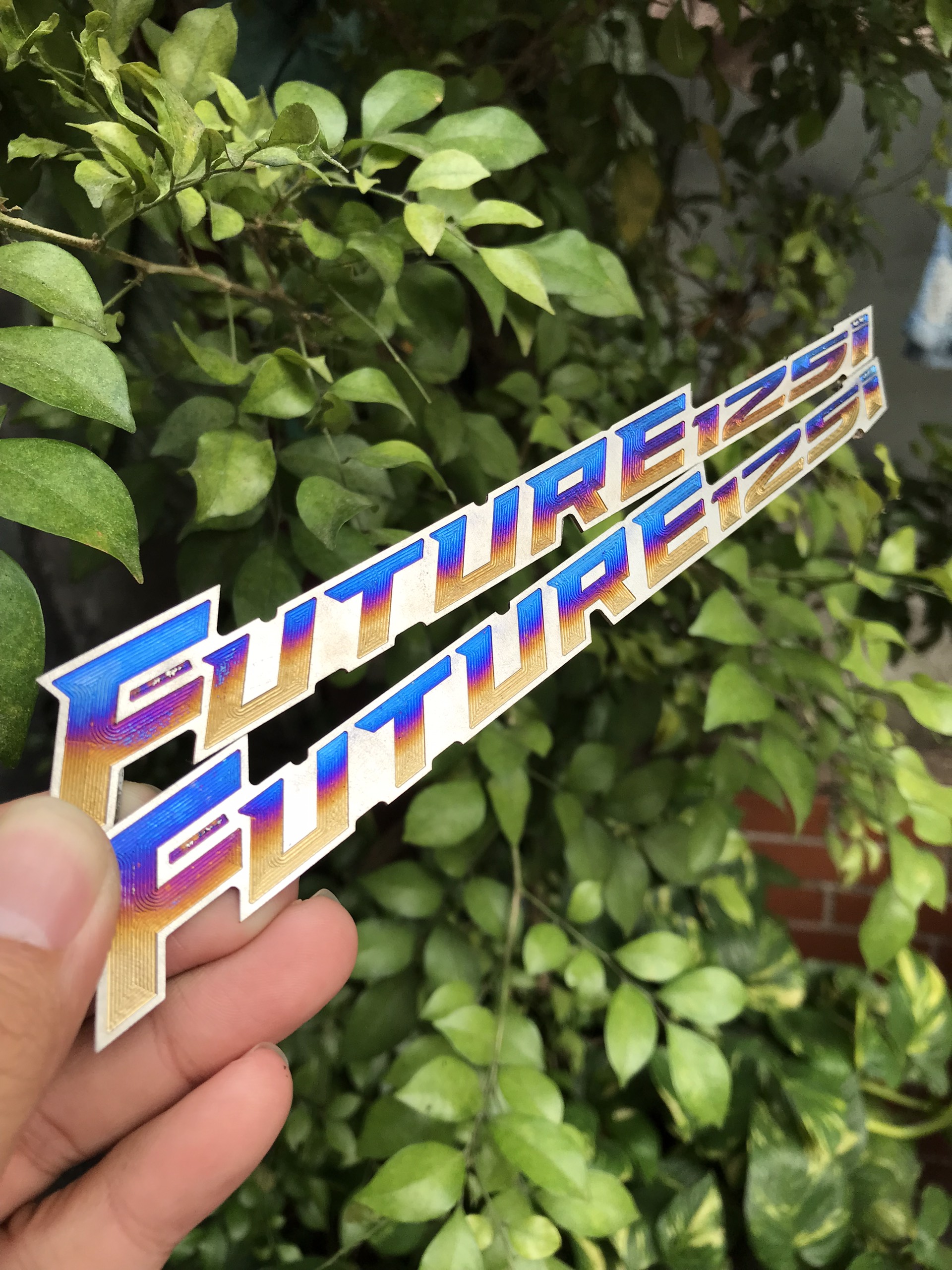 Future 125, Tem Future 125 Titan CNC phụ kiện Future