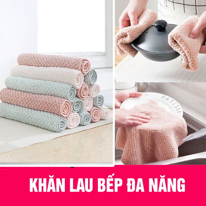 Combo 10 Khăn Lau Đa Năng