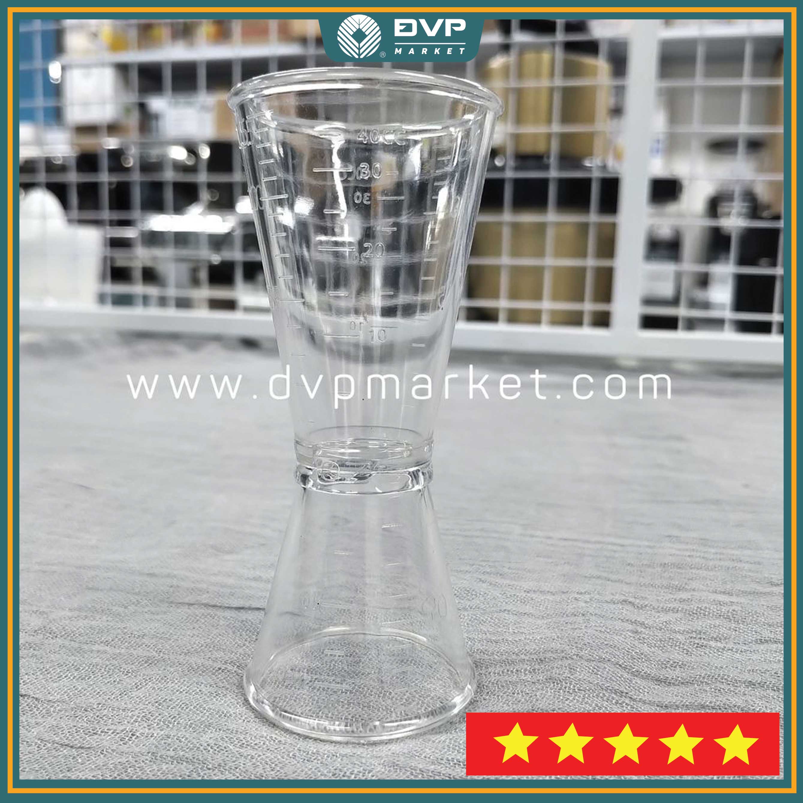 Ly đong nhựa 10*20cc/ 20*40cc