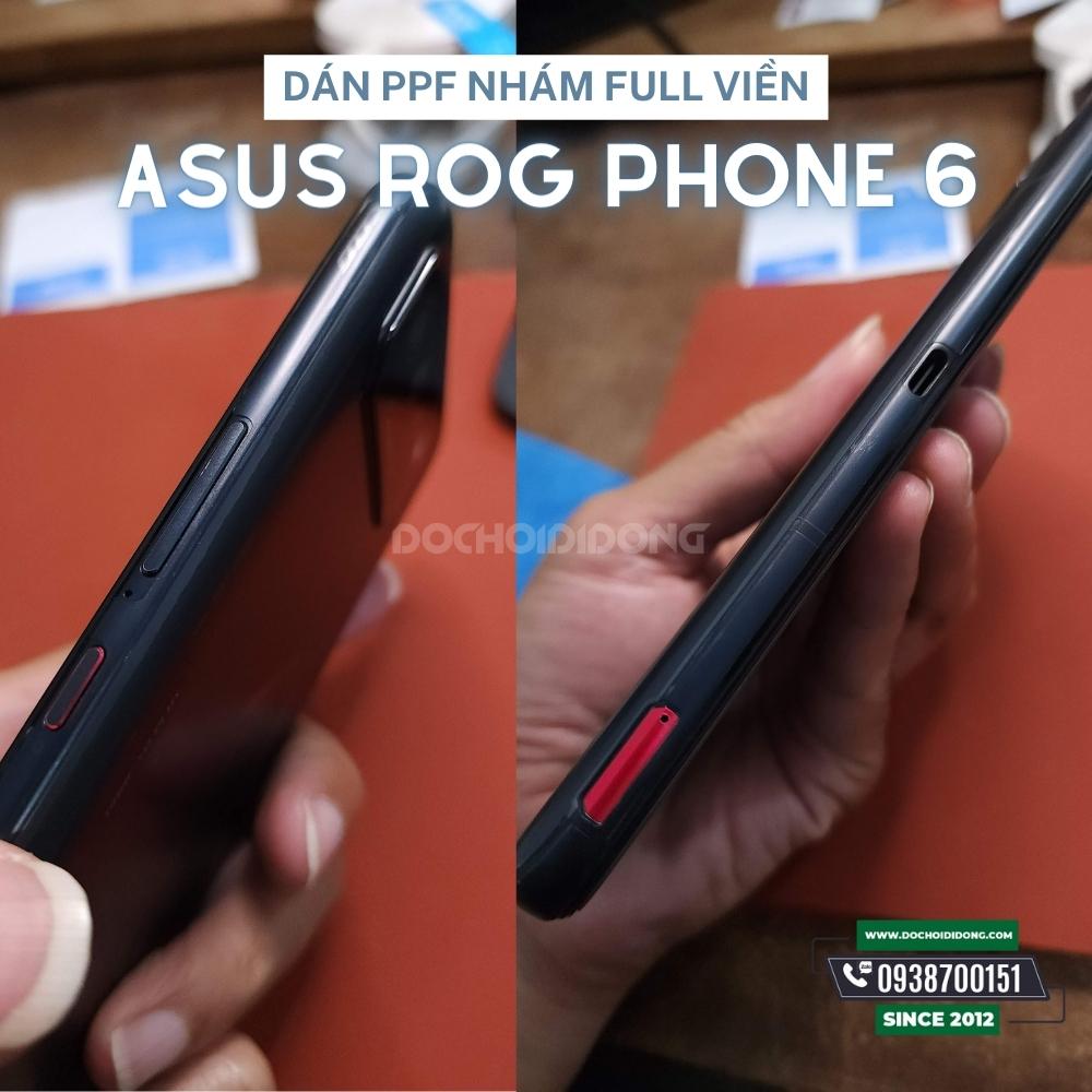 Miếng dán PPF Hydorgen Asus Rog Phone 6 / 6 Pro trong, nhám, đổi màu cao cấp