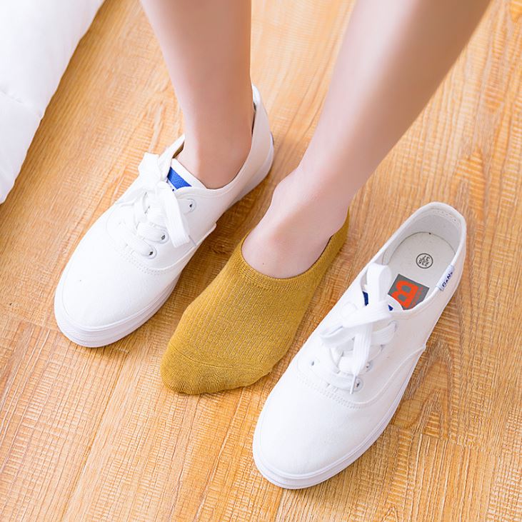 Set 10 Đôi Tất Vớ Thuyền Nữ Nhiều Màu