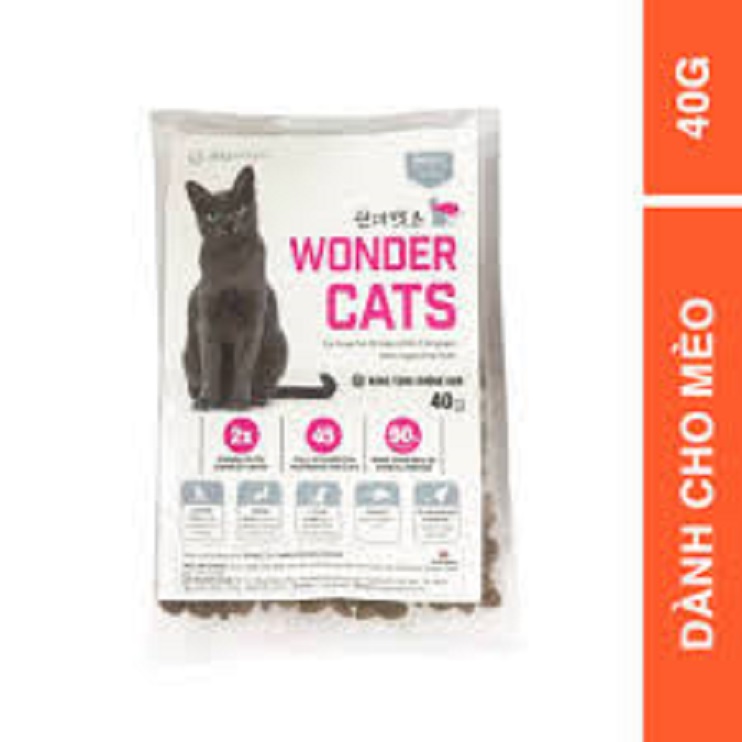 [ hạt mèo ]  gói dùng thử wonder cat , todaydiner  thức ăn cho mèo mọi lứa tuổi