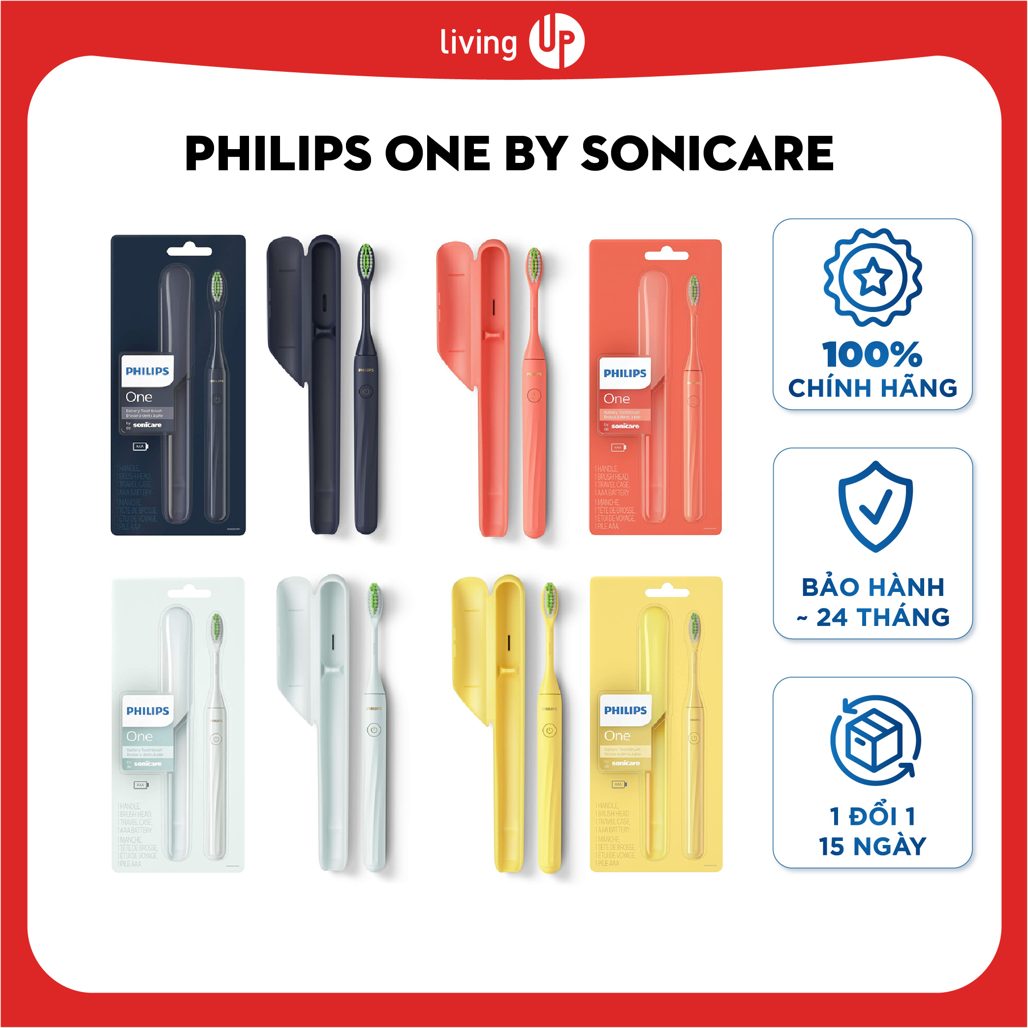 Bàn chải điện Philips Sonicare 4100 (New Gen 2026) - Value Starter Set