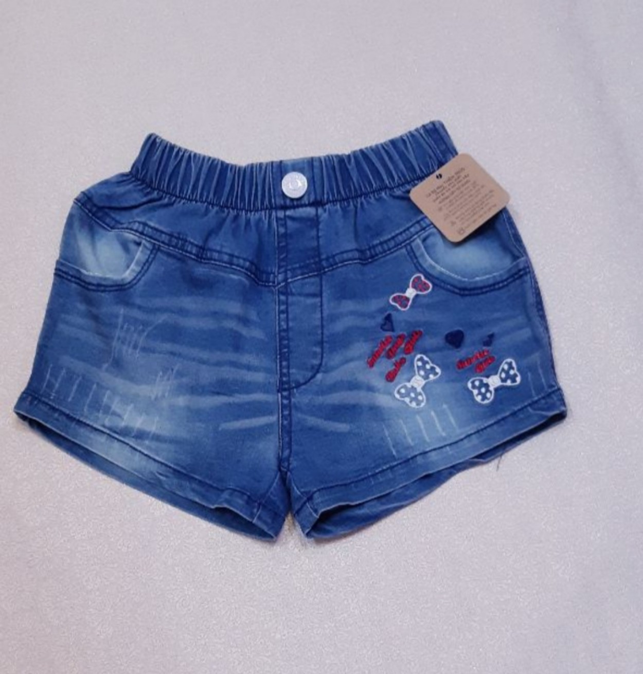 Quần short jean cho bé gái