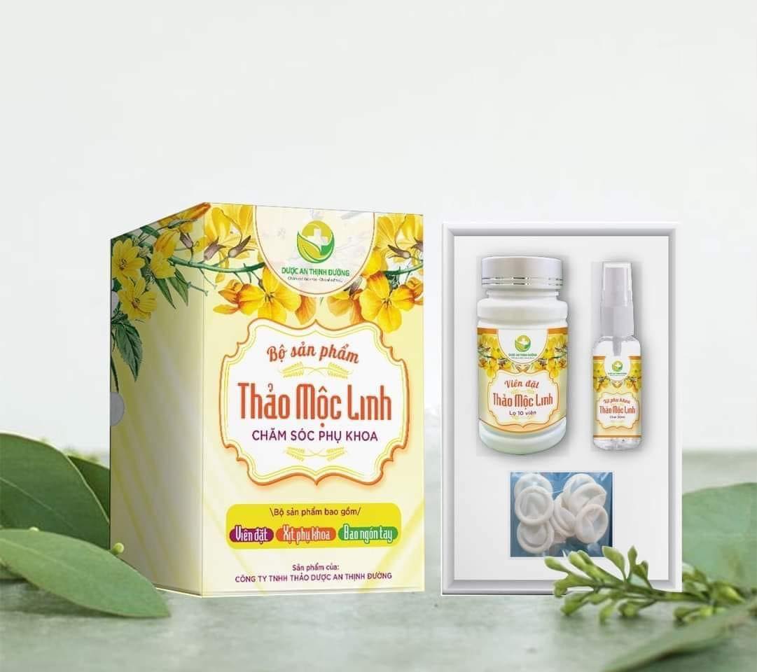 COMBO ĐẶT KÈM XỊT PHỤ KHOA THẢO MỘC LINH CỦA AN THỊNH ĐƯỜNG