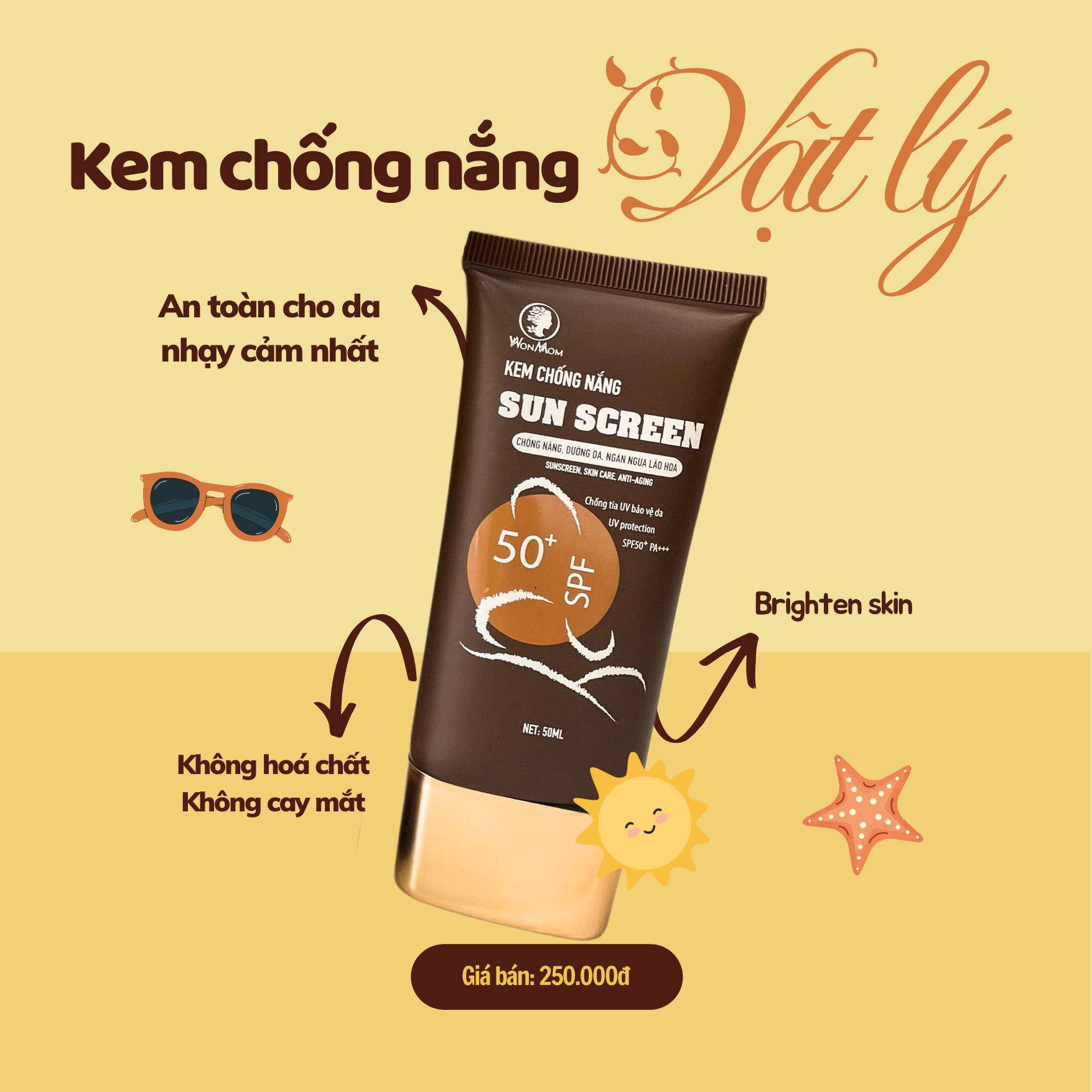 Kem chống nắng Wonmom