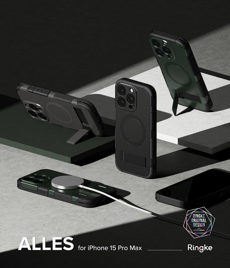 Ốp lưng iPhone 15 Pro Max/15 Pro RINGKE Alles