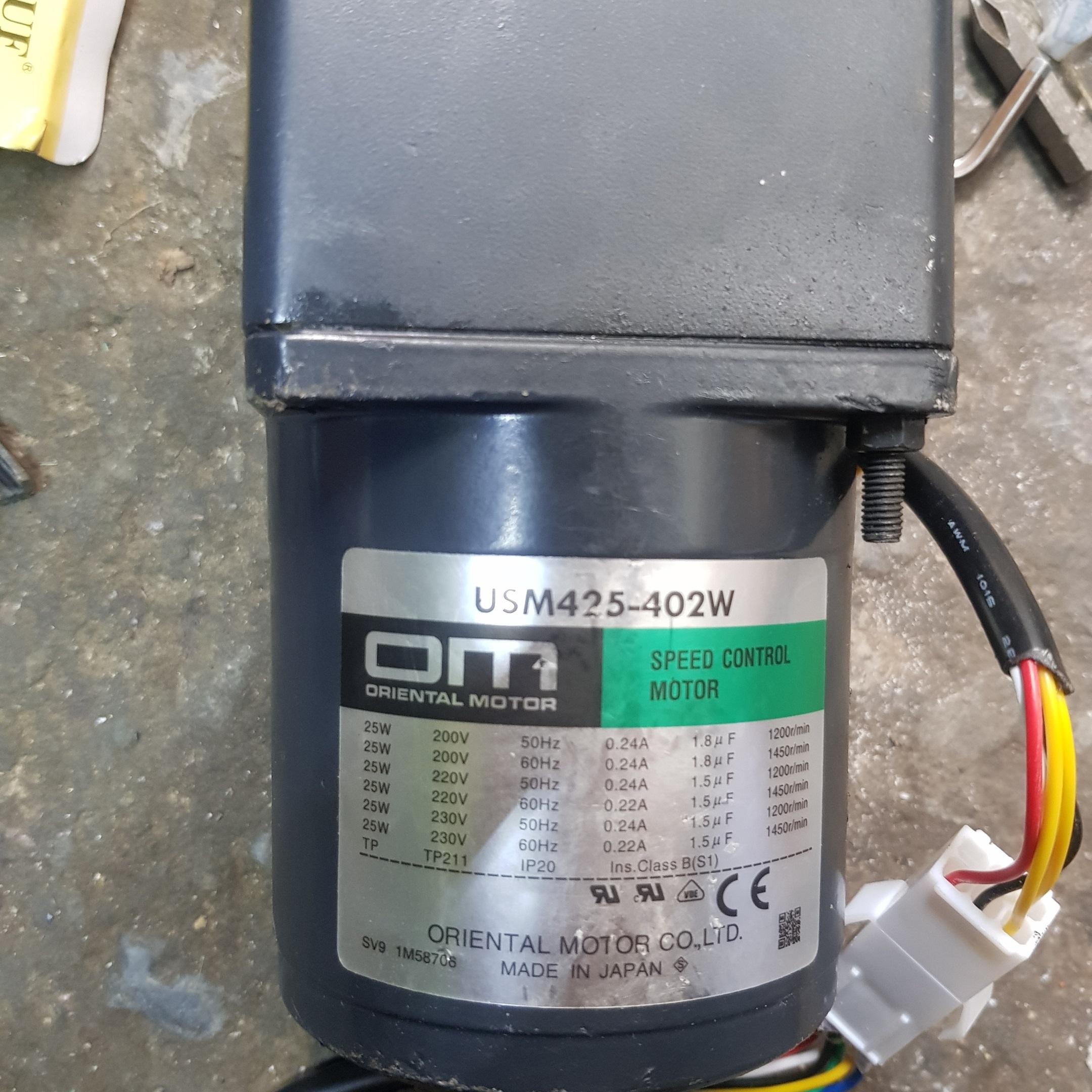 Motor giảm tốc 25w kèm bộ điều khiển tốc độ