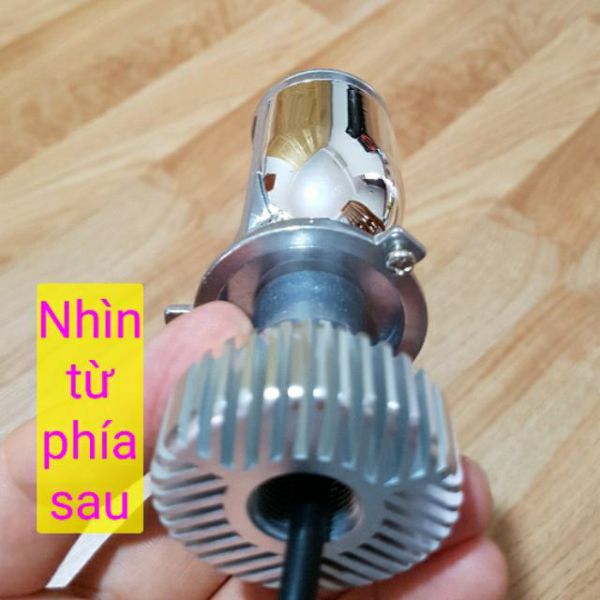 Bi cầu mini Led Napak  H4 cốt đổi 3 màu