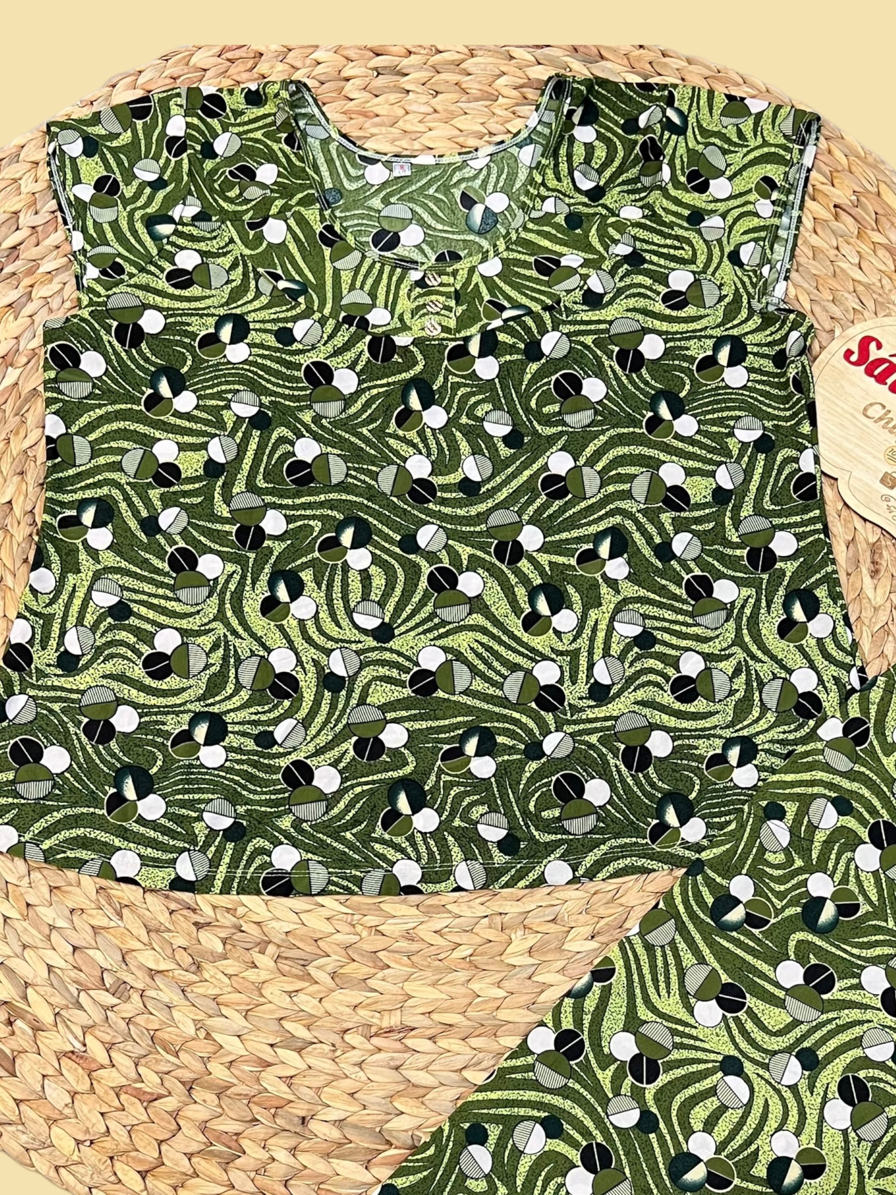 [BIGSIZE 7, 8: 75-100kg] Bộ trung niên thun lạnh quần lửng