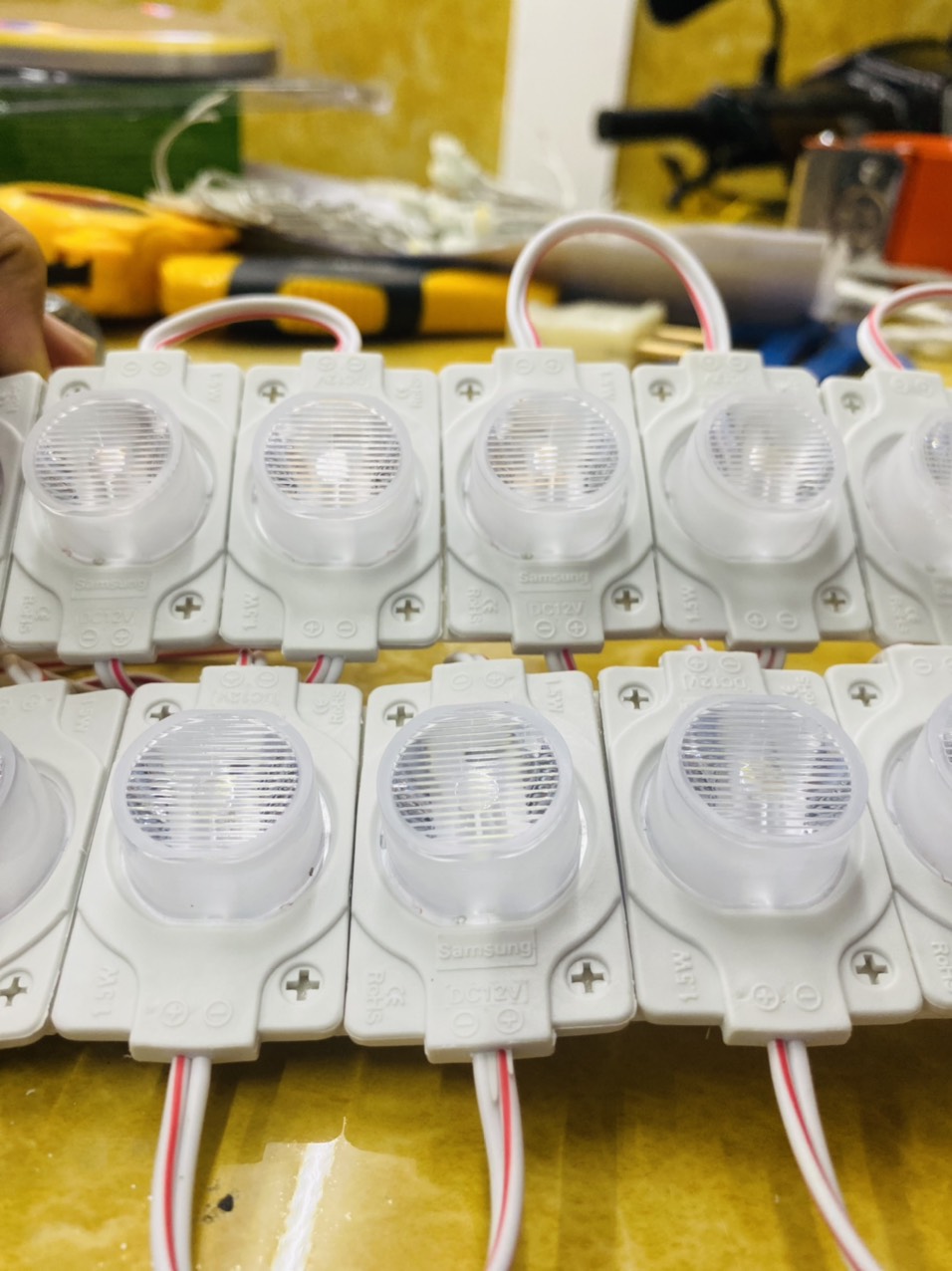 LED RỌI 1,5W (LED MẮT TRÂU) DÂY 20 BÓNG