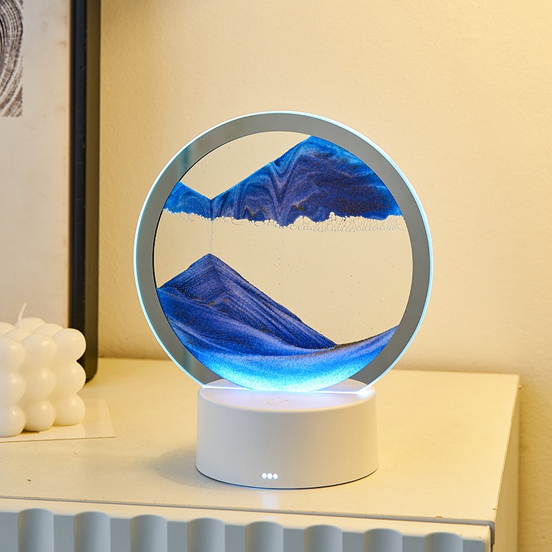 Tranh cát chuyển động 3D có đèn Led