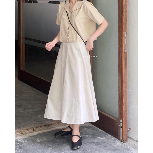 chân váy linen Reci 2 lớp MOD290922