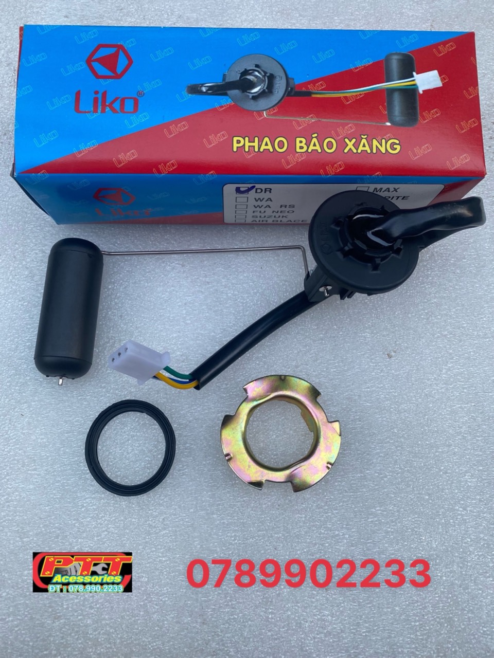Phao báo xăng xe dream liko