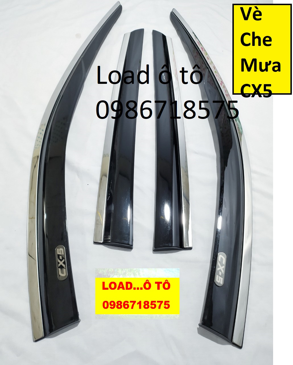 Vè che mưa xe mazda cx5 2023-2015 đủ đời xe vè chỉ inox cao cấp
