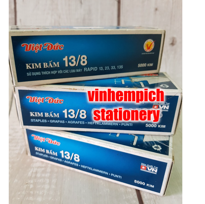 Kim bấm gỗ Việt Đức 13/8 (dùng cho Rapid R23)