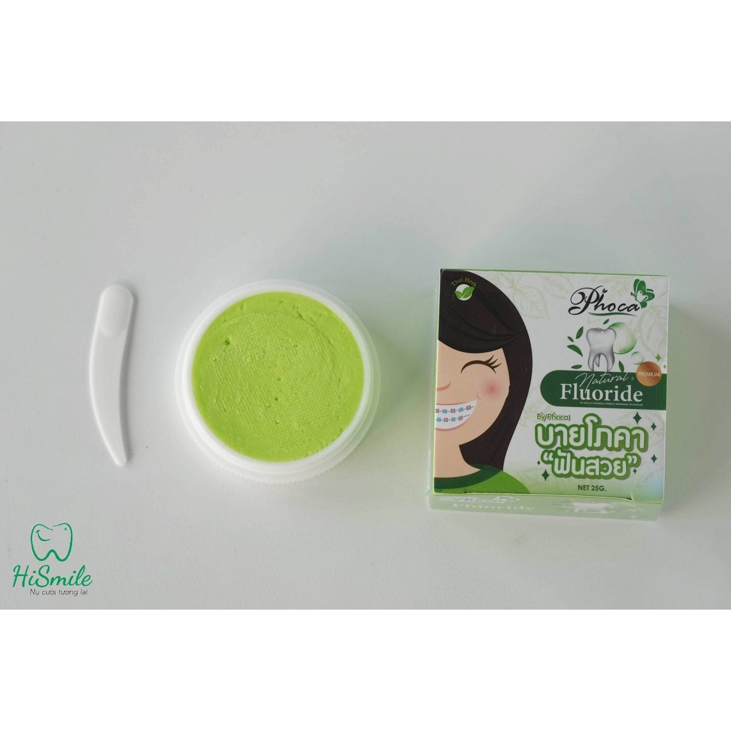【nóng】 Kem trắng răng thơm miệng Phoca by ThaiLan 25g