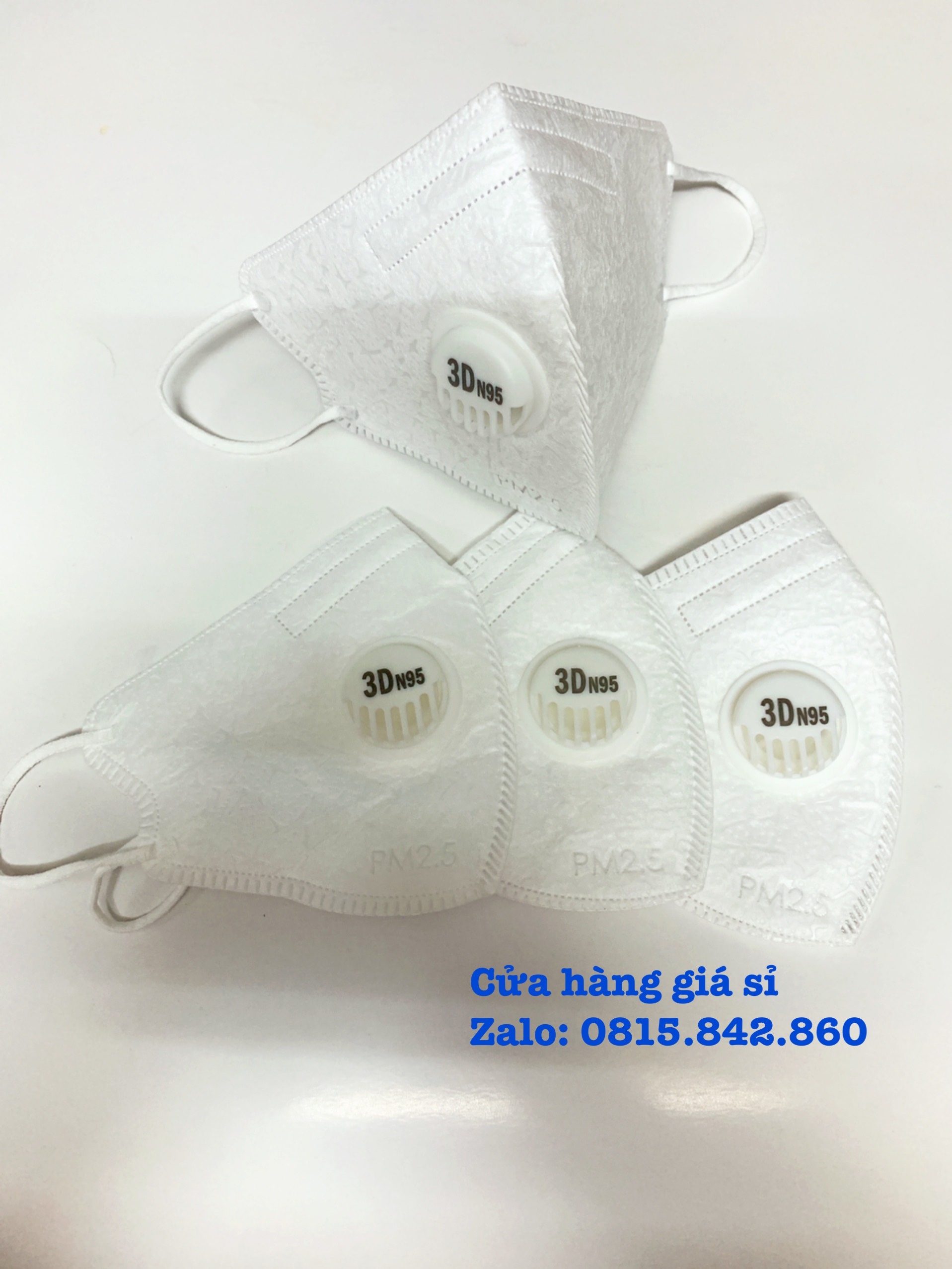 Combo 2 Khẩu trang y tế 3D N95 MP2.5  - CÓ VAN 1 CHIỀU