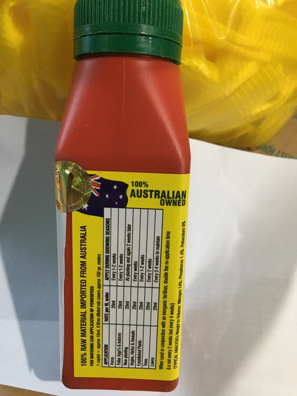 PowerFeed Phân cá Úc không hôi lọ 250ml
