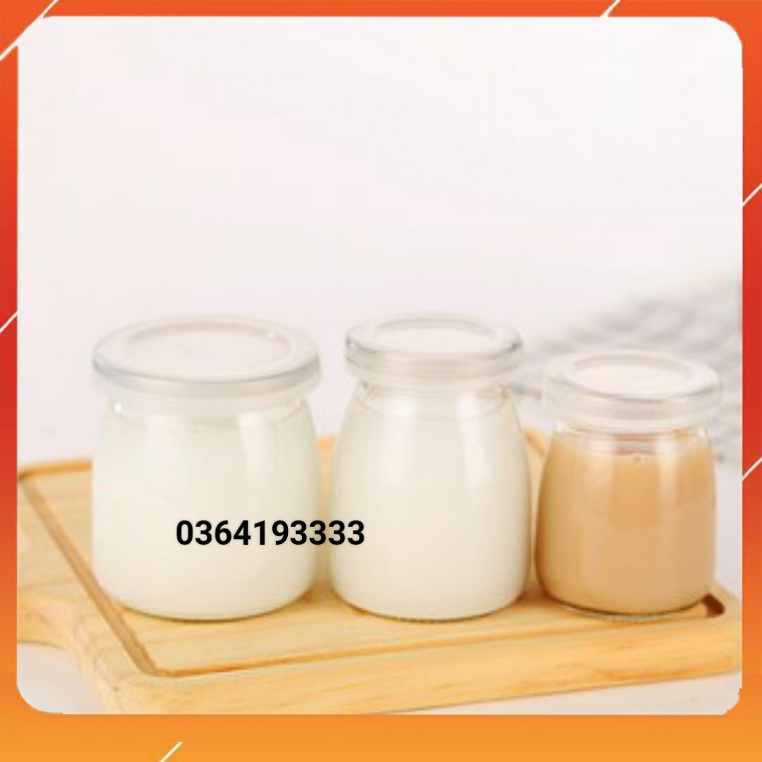 Hũ thủy tinh sữa chua 12 lọ