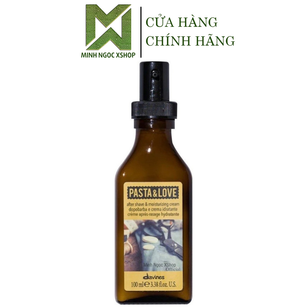 Kem dưỡng sau cạo râu Davines Pasta Love After Shave Moisturizing Cream 100ML