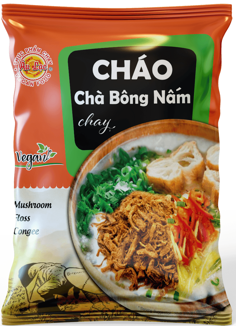 Cháo Chà Bông Nấm chay Âu Lạc 55g