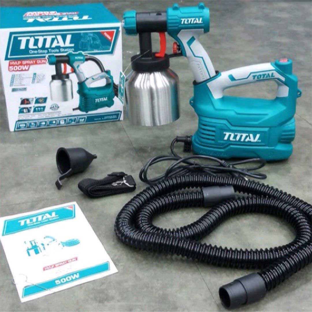 500W Máy phun sơn bình nhôm Total TT5006-2
