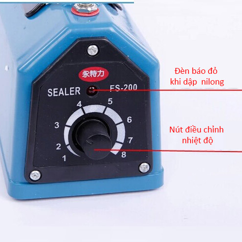 Máy Hàn Miệng Túi Dập Tay PFS200MM