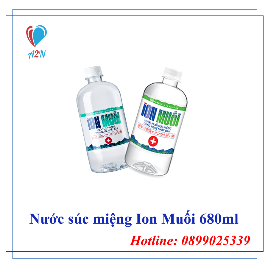 [HCM] Nước Súc Miệng Ion Muối Fujiwa